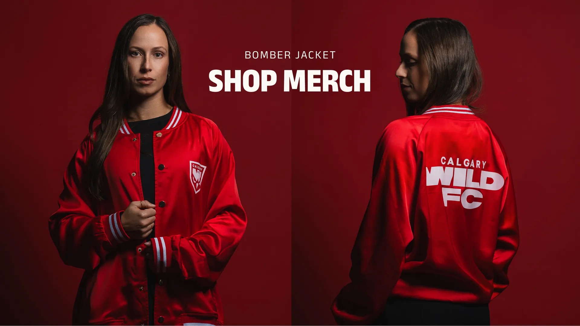 Shop the Calgary Wild FC Super Fan Bomber Jacket