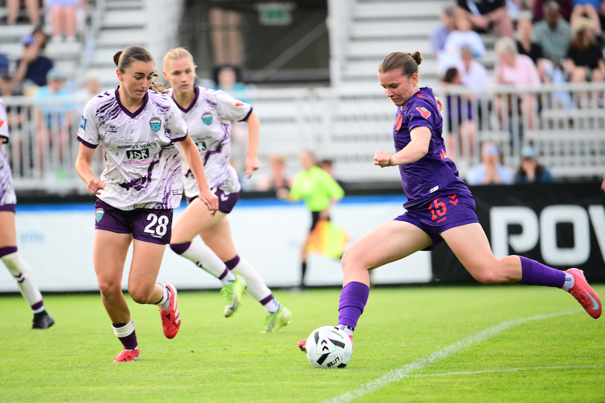 Kahli Johnson in action during a match against the Halifax Tides
