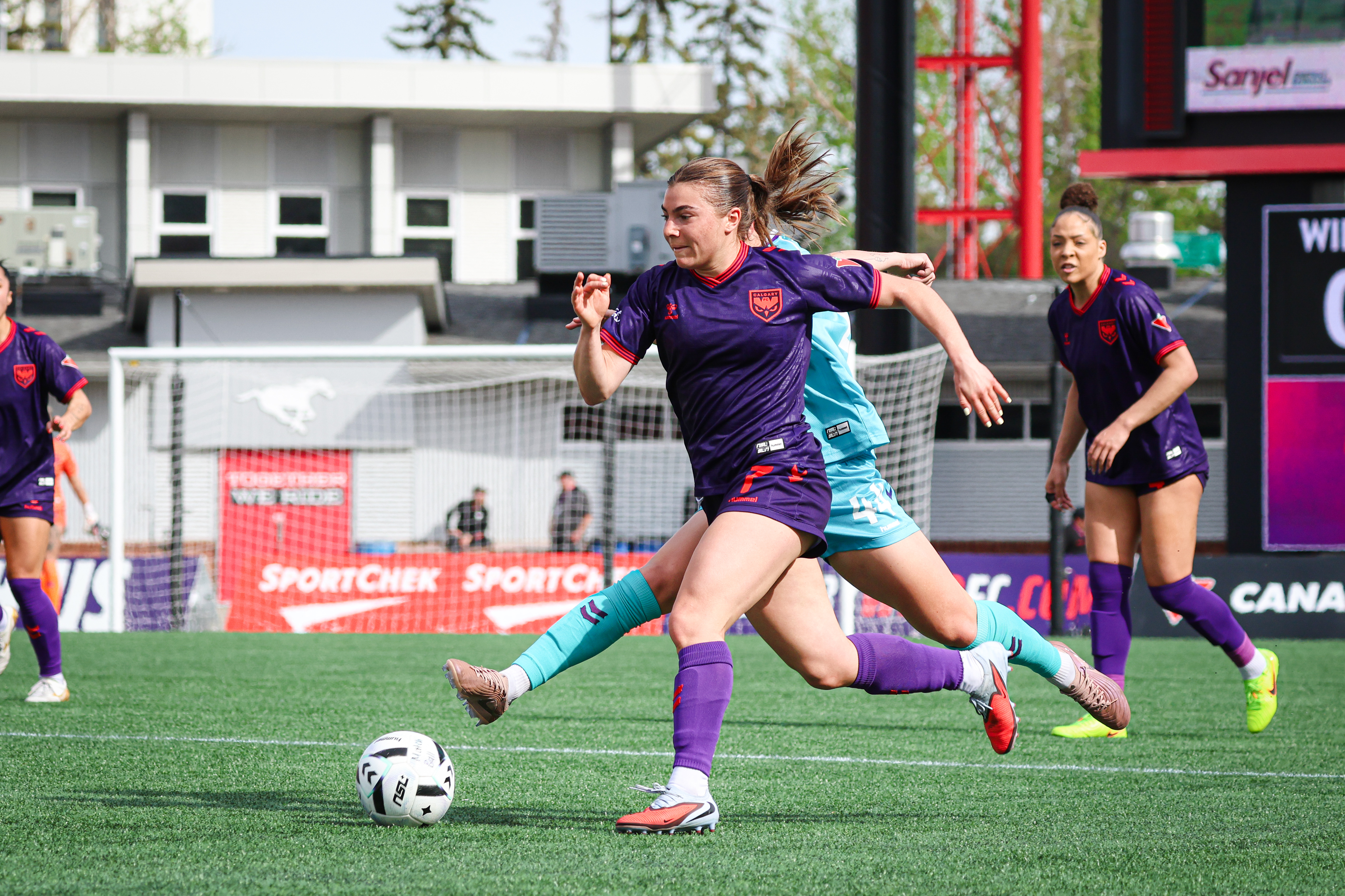 Caleigh Boeckx in action against Halifax Tides May 24, 2026