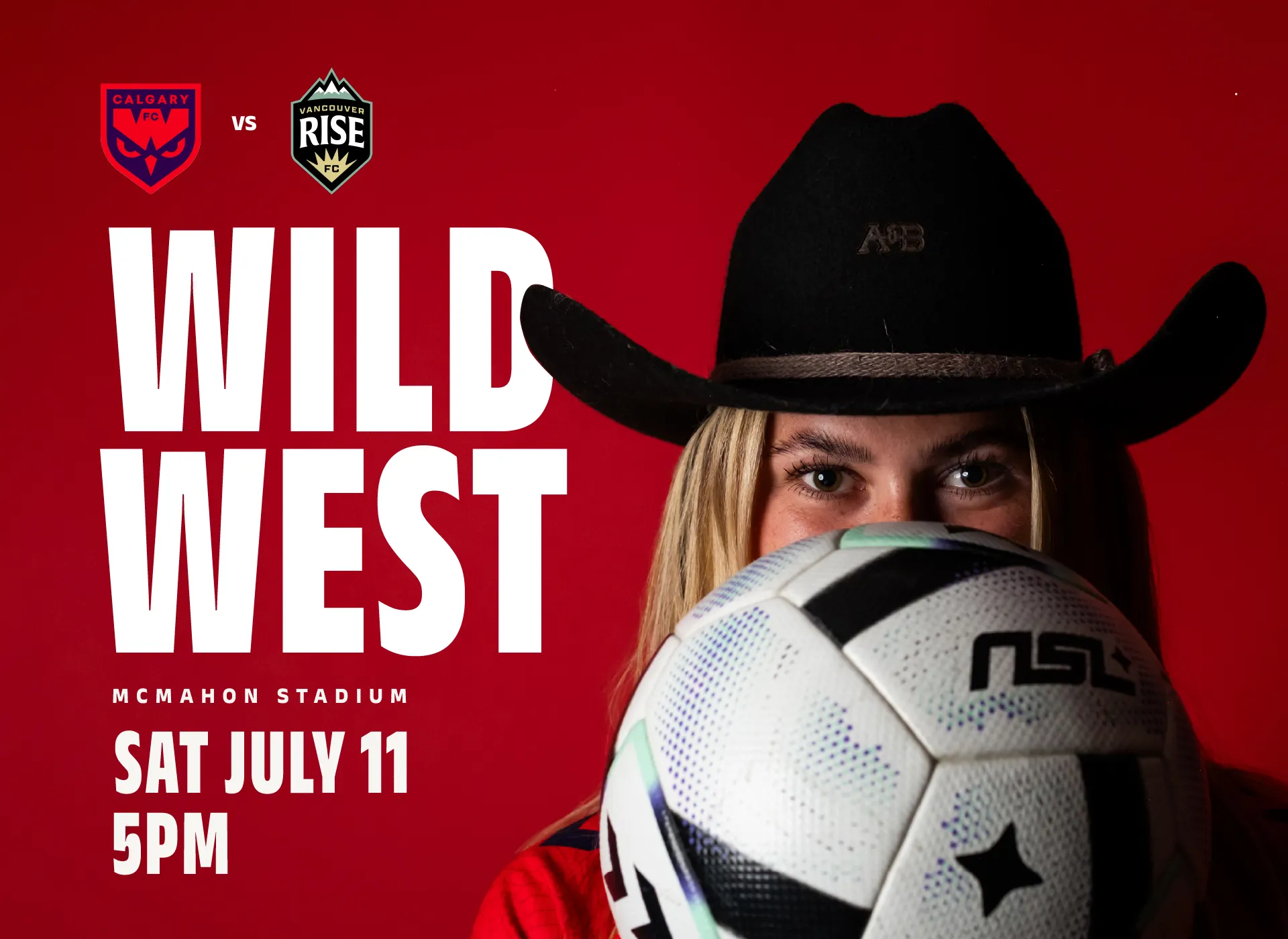 Calgary Wild FC July 11 match promotion