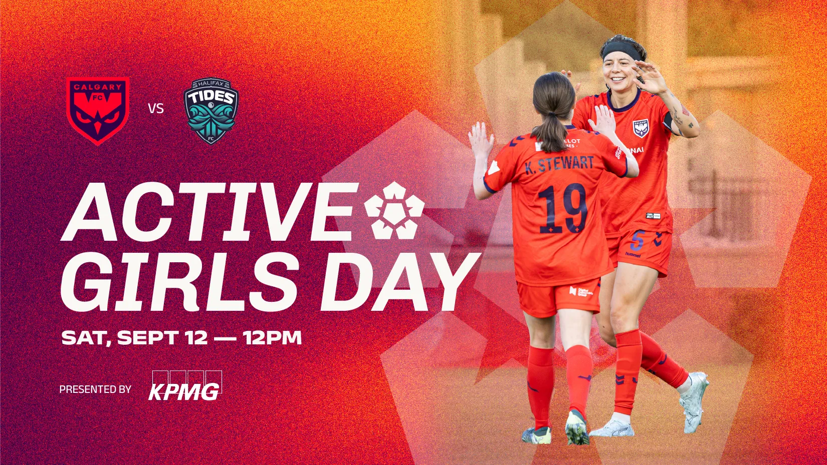 Calgary Wild FC Active Girls Day vs Halifax Tides FC — Saturday, September 12 at 12 PM