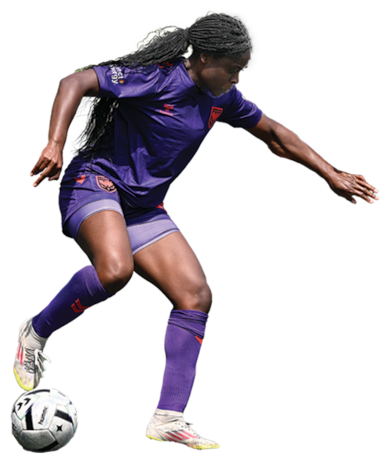 Serita Thurton action shot